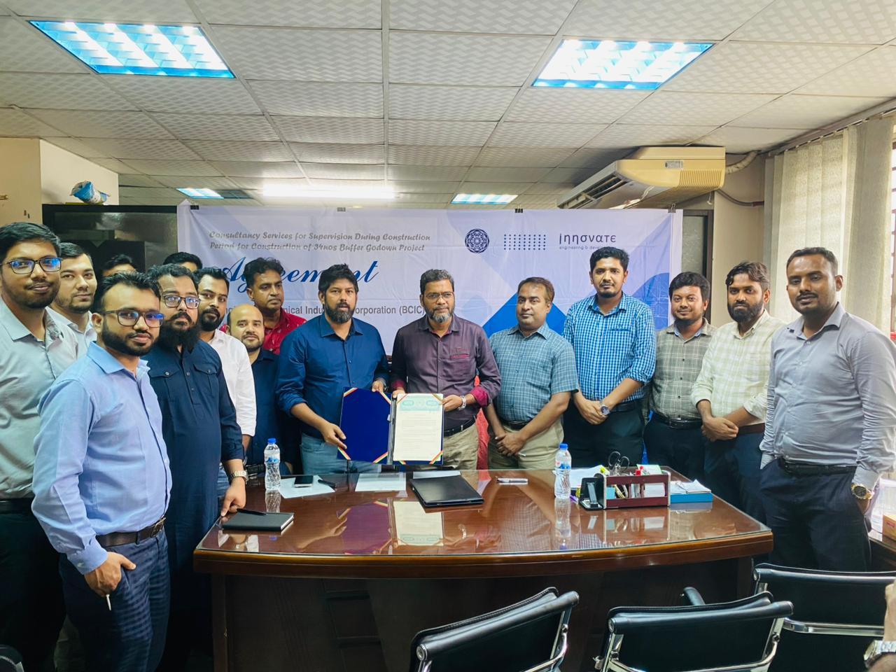 Contract Signing Ceremony of "𝘊𝘰𝘯𝘴𝘶𝘭𝘵𝘢𝘯𝘤𝘺 𝘚𝘦𝘳𝘷𝘪𝘤𝘦𝘴 𝘧𝘰𝘳 𝘚𝘶𝘱𝘦𝘳𝘷𝘪𝘴𝘪𝘰𝘯 𝘋𝘶𝘳𝘪𝘯𝘨 𝘊𝘰𝘯𝘴𝘵𝘳𝘶𝘤𝘵𝘪𝘰𝘯 𝘰𝘧 34 𝘕𝘰𝘴. 𝘉𝘶𝘧𝘧𝘦𝘳 𝘎𝘰𝘥𝘰𝘸𝘯𝘴."